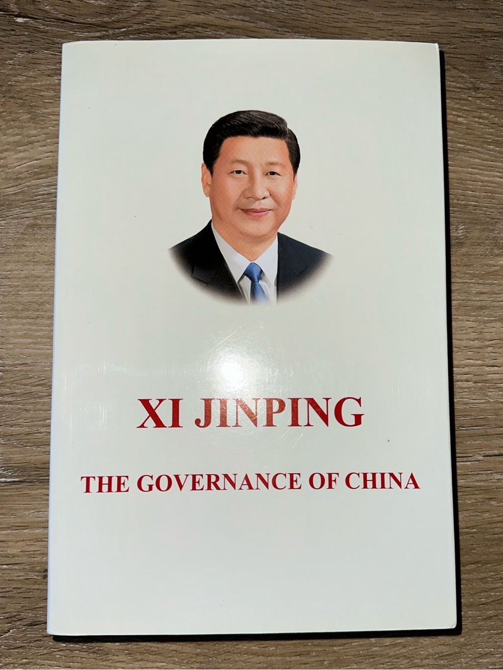 Xi Jinping The Governance of China Paperback Political Science Book